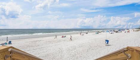 Accommodatie ligt op het strand