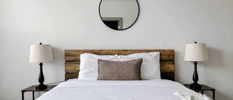 Desk, iron/ironing board, free WiFi, bed sheets