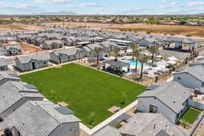 Aerial view - Breezy Modern House with Pool BBQ (Casa Grande)