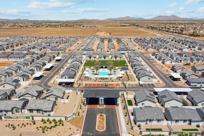 Aerial view - Dreamlight Modern Home with Pool and BBQ (Casa Grande)