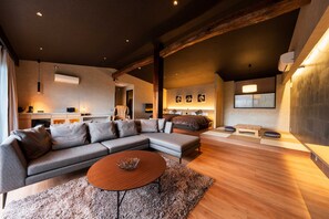 Luksusvilla, ikke-røyk (Haku, Dishes cannot be changed) | 1 soverom, safe på rommet, blendingsgardiner og wi-fi (inkludert)