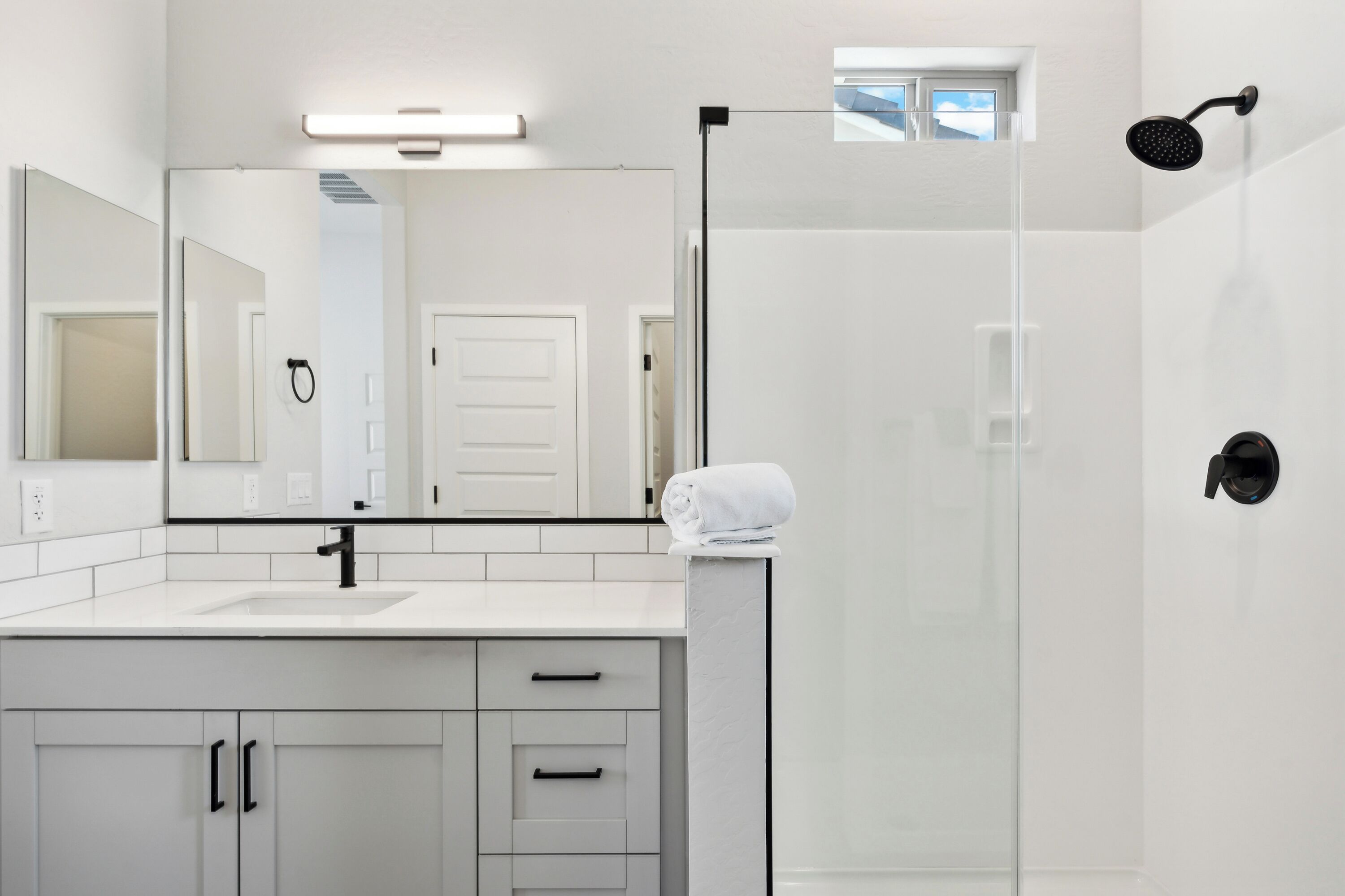 Maison Classique, patio | Salle de bain