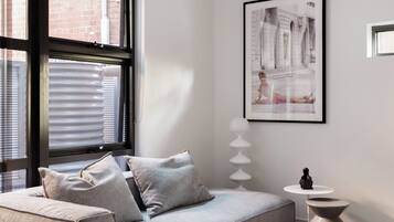 Apartment, 2 Bedrooms | Living area | 42-inch Smart TV with digital channels
