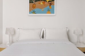 公寓, 2 间卧室 | 遮光窗帘、熨斗/熨衣板、免费 WiFi、床单