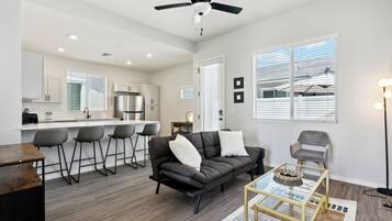 Classic House, Patio | Living area | Flat-screen TV