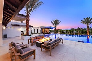 Una piscina climatizada