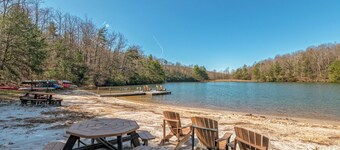 Mountain Music | Pet-Friendly Home with Lake Access and Game Room