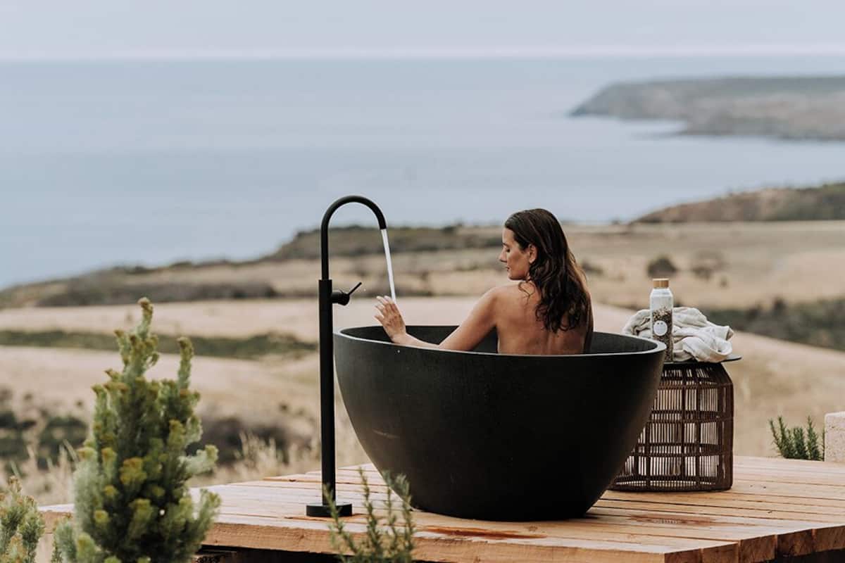 Pyxis, One Bedroom, Ocean View, Off-Grid WanderPod | Premium bedding, pillowtop beds, WiFi (free), bed sheets
