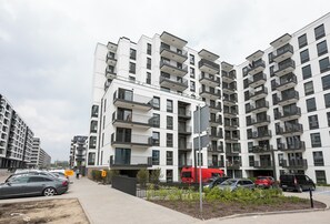 Residents enjoy balconies with outdoor space.