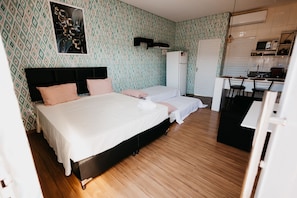 1 bedroom, hypo-allergenic bedding, minibar, individually decorated