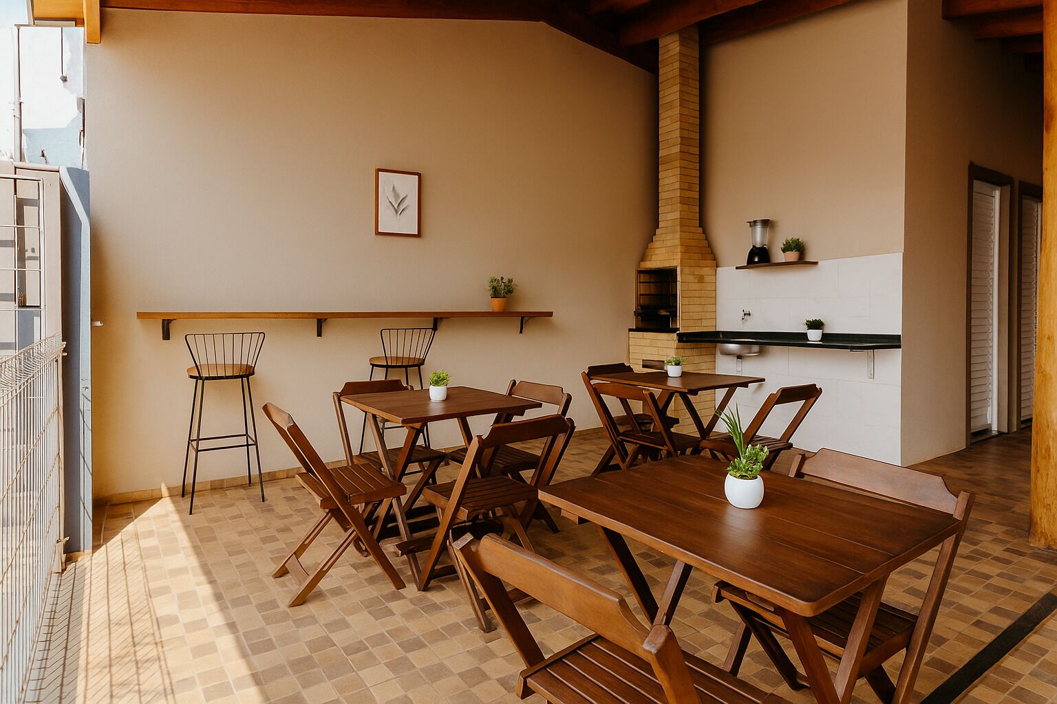 Área para churrasco/piquenique