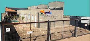 Fassade der Unterkunft