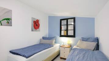 2 Schlafzimmer, kostenloses WLAN, Bettwäsche