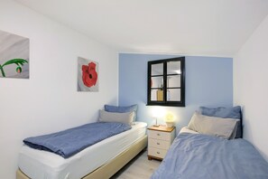 2 chambres, Wi-Fi gratuit, draps fournis