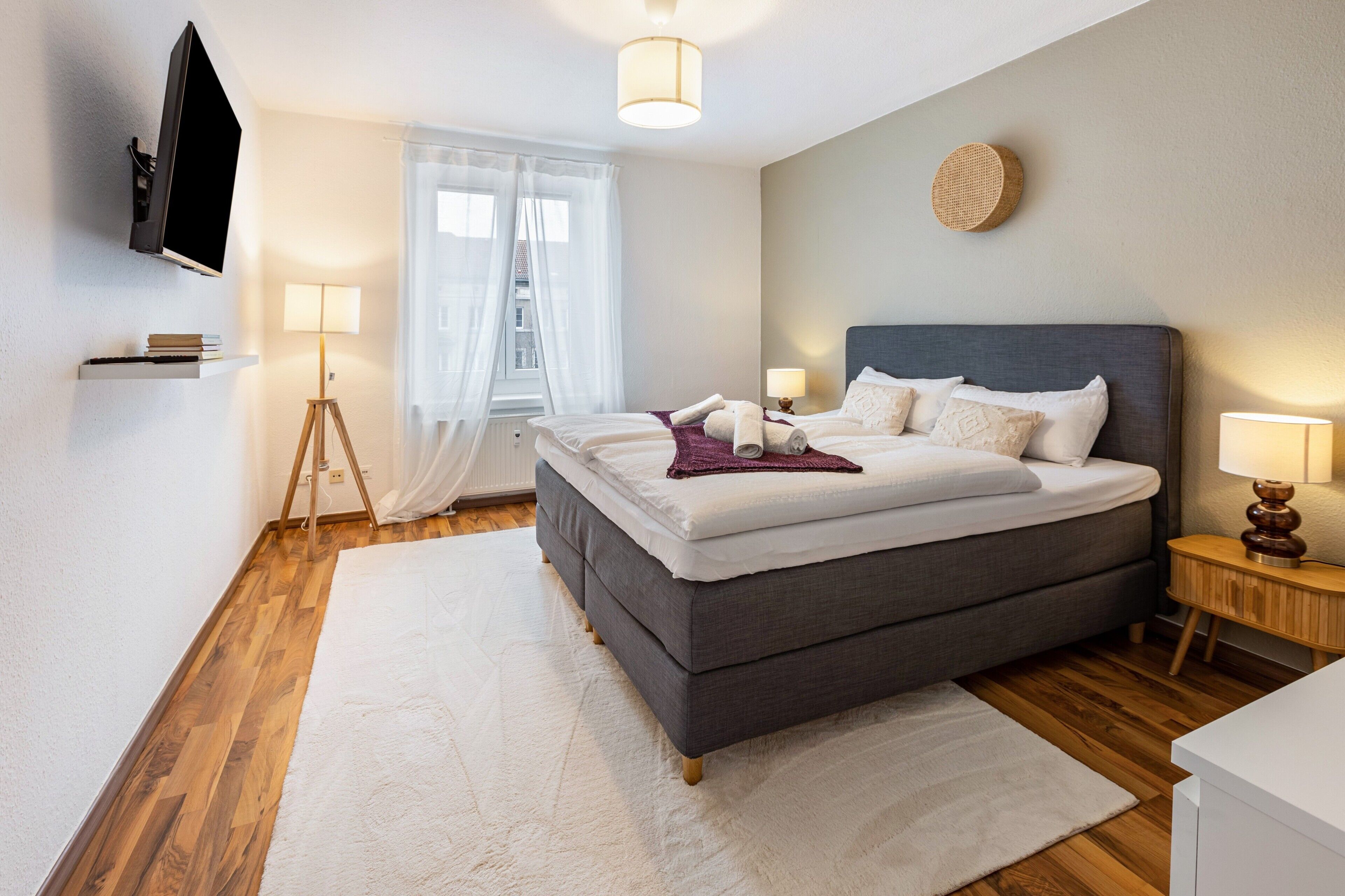 1 Schlafzimmer, kostenloses WLAN, Bettwäsche