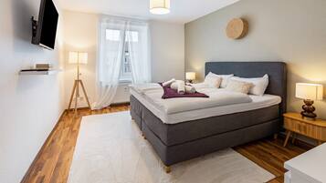 1 Schlafzimmer, kostenloses WLAN, Bettwäsche