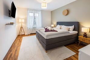 1 Schlafzimmer, kostenloses WLAN, Bettwäsche
