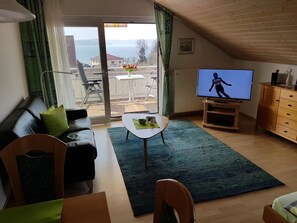 Tv och en stereo