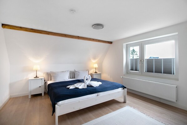 2 makuuhuonetta, ilmainen Wi-Fi, vuodevaatteet