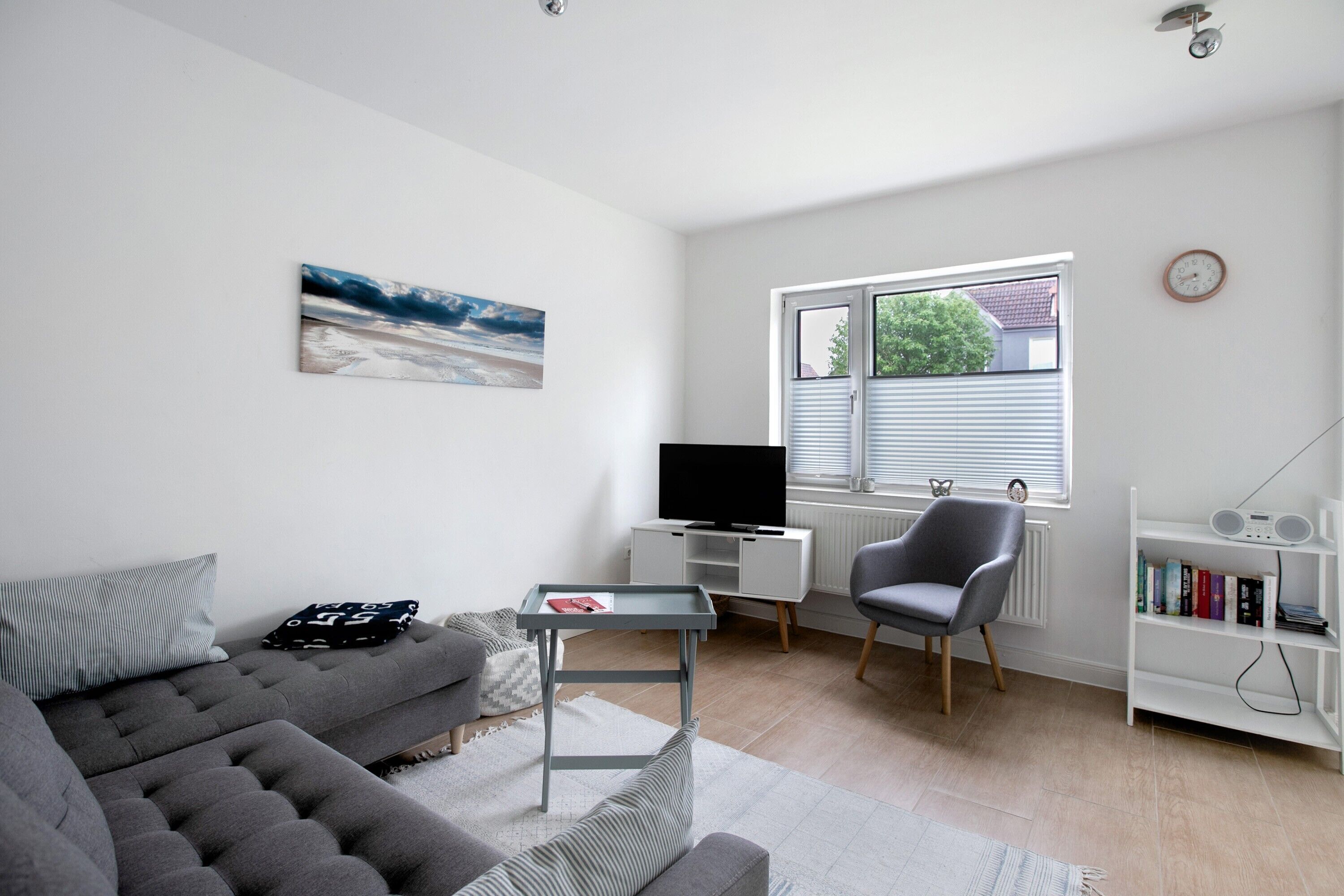 Ferienhaus 'Haushälfte Am Süderhafen' Mit Privater Terrasse, Garten Und Wlan - Husum