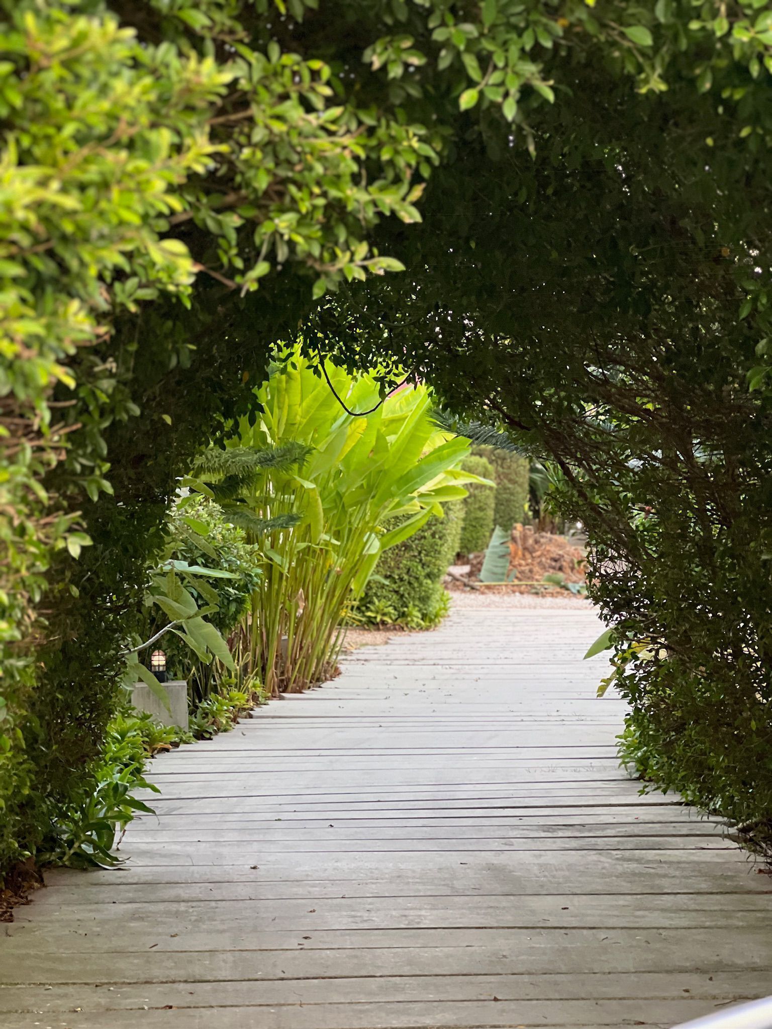 Entrée de l’hébergement