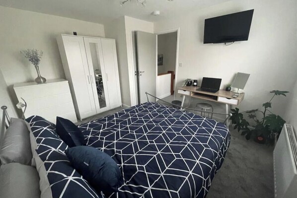 1 quarto, Wi-Fi, roupa de cama