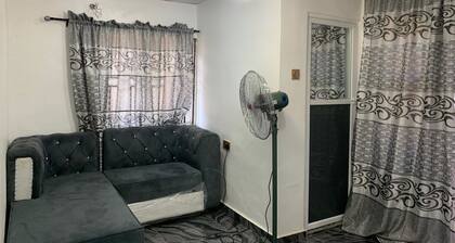 Lagos 1-Bed Apt, Sleeps 2 with AirCon & Parking