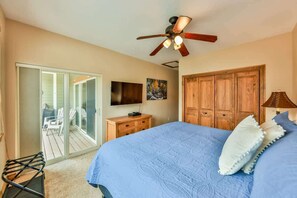 2 bedrooms, iron/ironing board, travel cot, WiFi