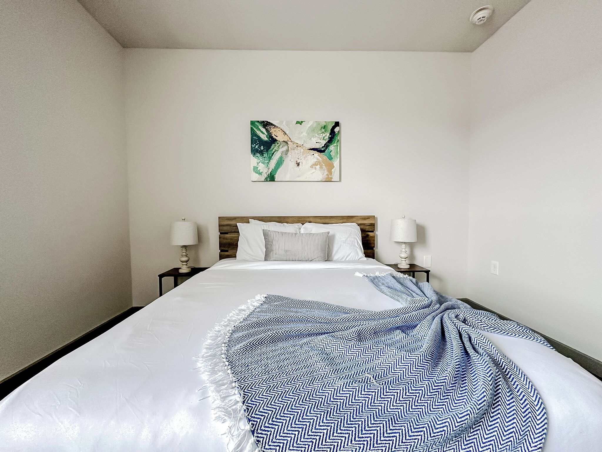 1 slaapkamer, een bureau, gratis wifi, beddengoed