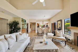 Unclassified image, 3 of 49, button - Elegant Retreat near El Paseo at Ironwood CC | Community Pool & Spa | BBQ | Haystack Green Belt (Palm Desert)