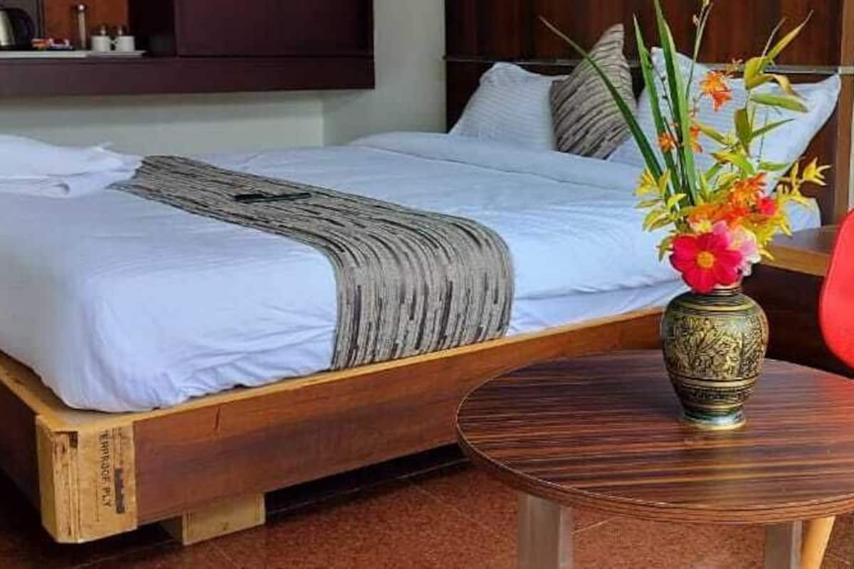 Phòng đôi Deluxe, quang cảnh núi | Truy cập Internet không dây miễn phí 