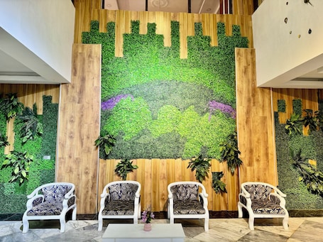 Sala de estar en el lobby