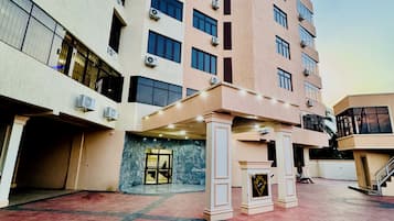 Fassade der Unterkunft