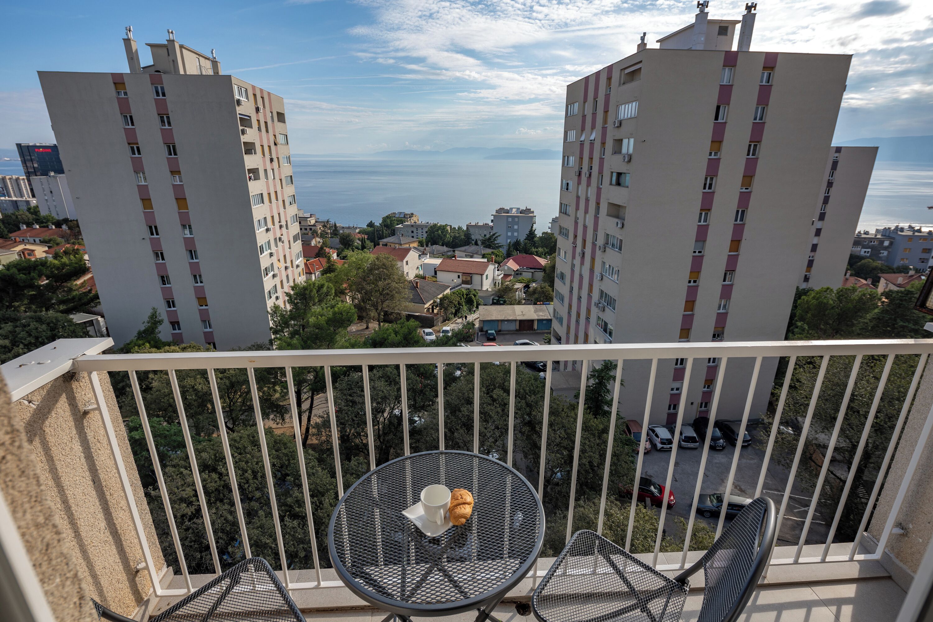 Perhehuoneisto, 2 makuuhuonetta, parveke (City Seaview Apartment Vigo) | Parveke