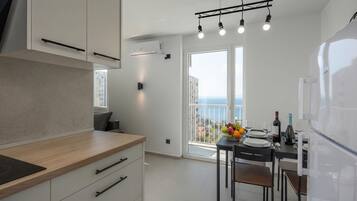 Căn hộ dành cho gia đình, nhiều phòng ngủ (City Seaview Apartment Vigo) | Khu ăn uống