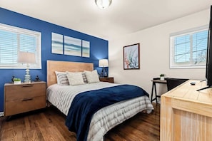 2 soveværelser, strygejern/strygebræt, Wi-Fi, sengetøj