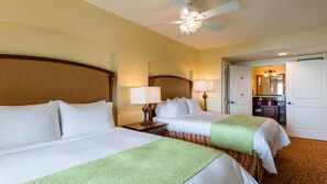 2 عدّة غرف نوم ومكتب ومكواة/لوح كي وخدمة الإنترنت