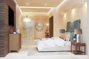 1 غرفة نوم ومكواة/لوح كي وخدمة الإنترنت وملاءات أسرّة