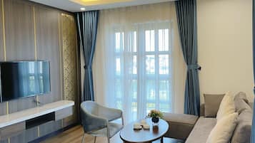 Executive Double Room Single Use, City View | Blackout drapes, soundproofing, iron/ironing board, free WiFi