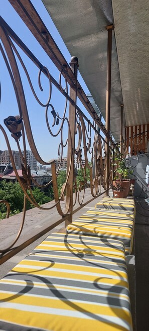 Vue depuis le balcon