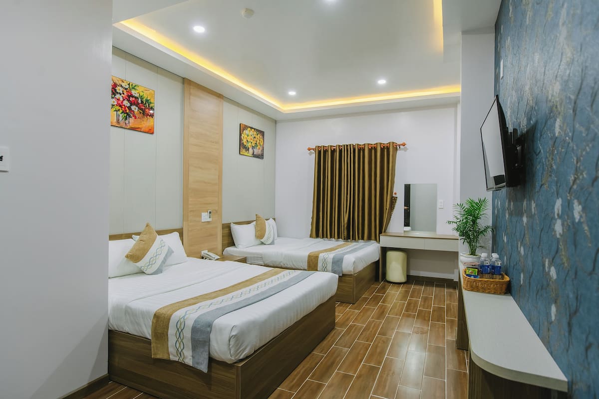 Minibar, tabla de planchar con plancha, wifi gratis y ropa de cama