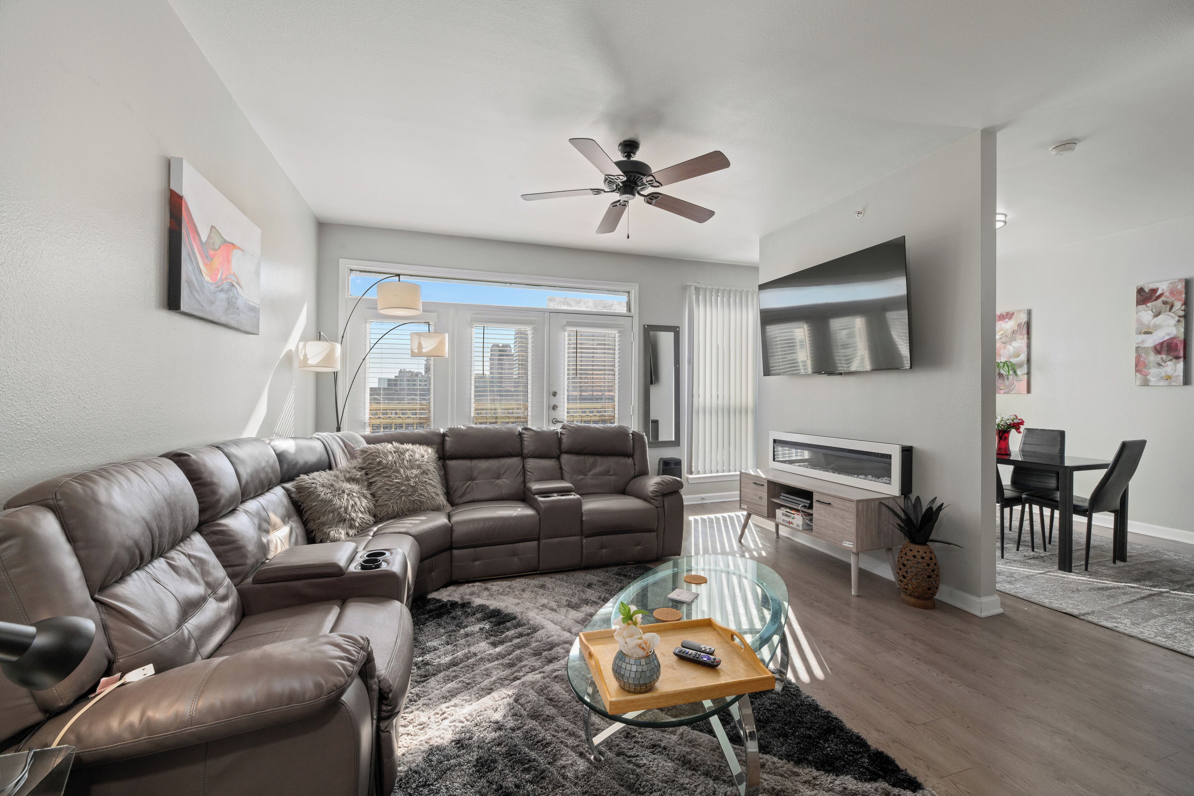 TV, video games, stereo