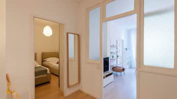Apartemen Keluarga, 2 kamar tidur (Cozy Maria Apartment in Portofino) | 2 kamar tidur, setrika/meja setrika, dan Wi-Fi (biaya tambahan)