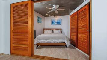 1 chambre, fer et planche Ă  repasser, Wi-Fi, draps fournis