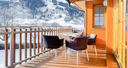 Modern Mountain Apart 5 - on skiing slope