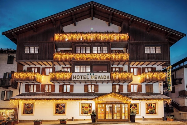 Façana frontal de l'allotjament