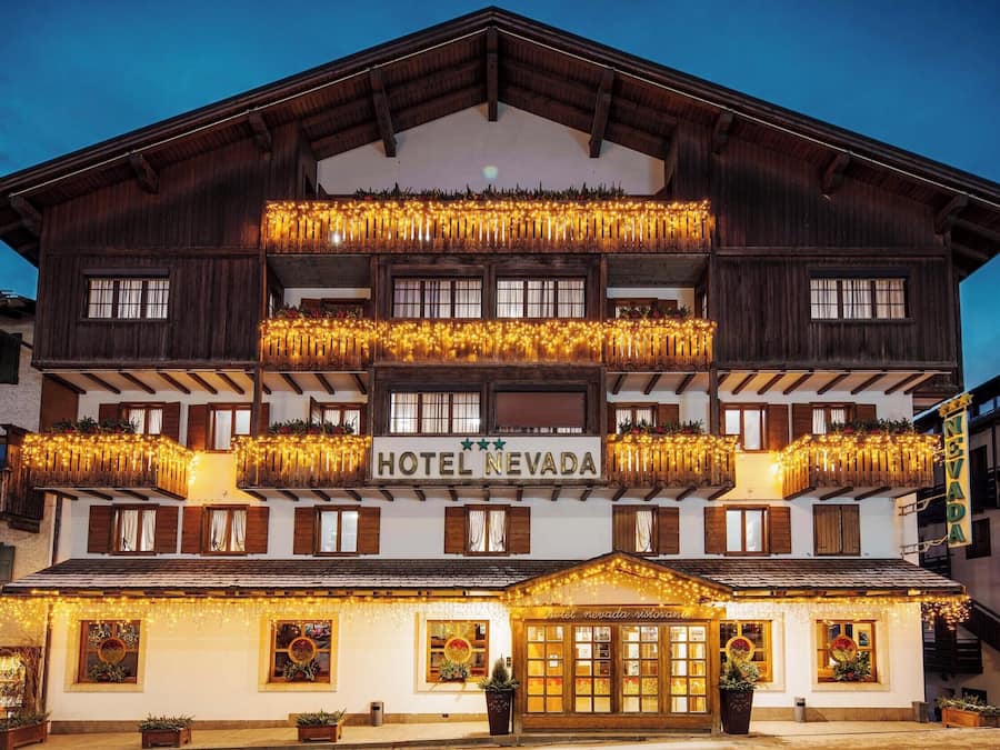 Façade de l’hébergement