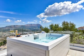 Idromassaggio all'aperto