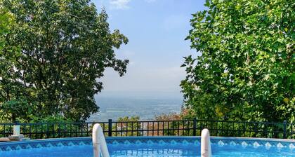 Mountaintop Cabin w/ Poolside Sunsets!