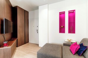 Apartment | Ruang tamu | 30 inci televisyen dengan digital 